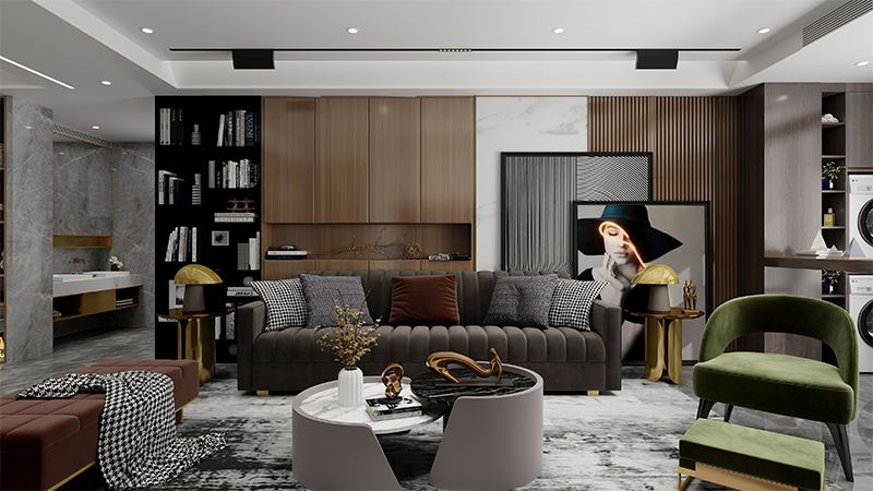 Interior PVC Wall Panels Panneaux muraux intérieurs en PVC