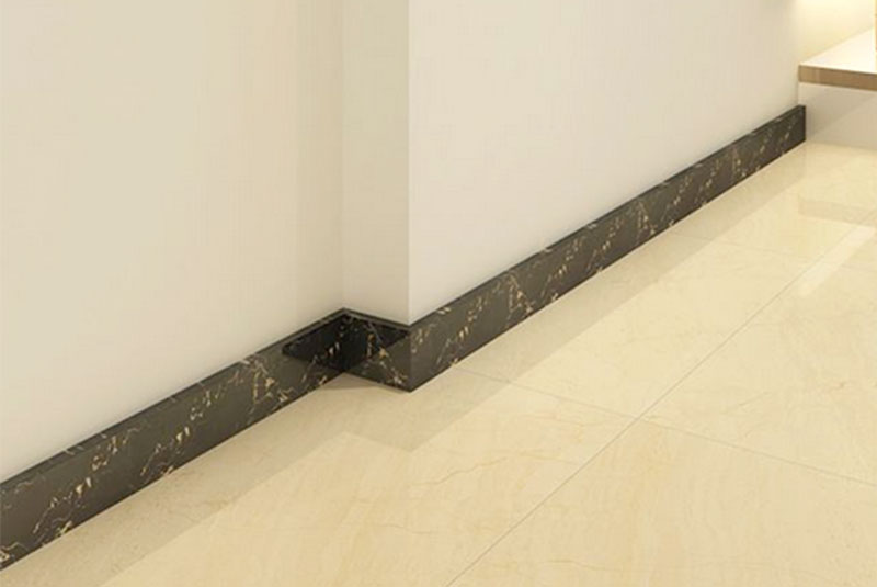Tile skirting lines Plinthes pour carrelage