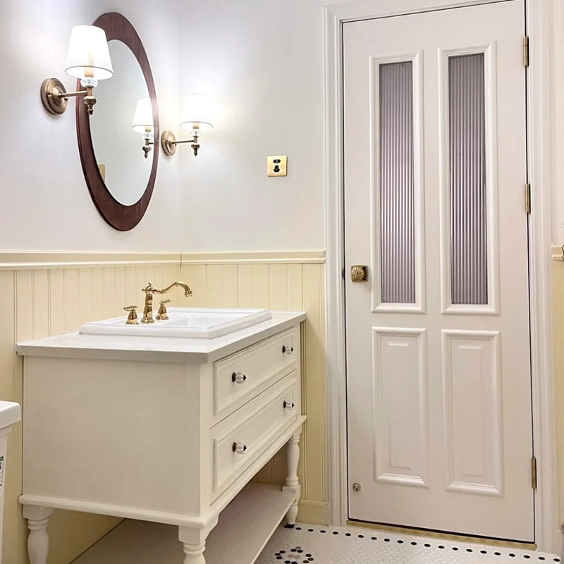 Panneaux muraux WPC pour la salle de bain
