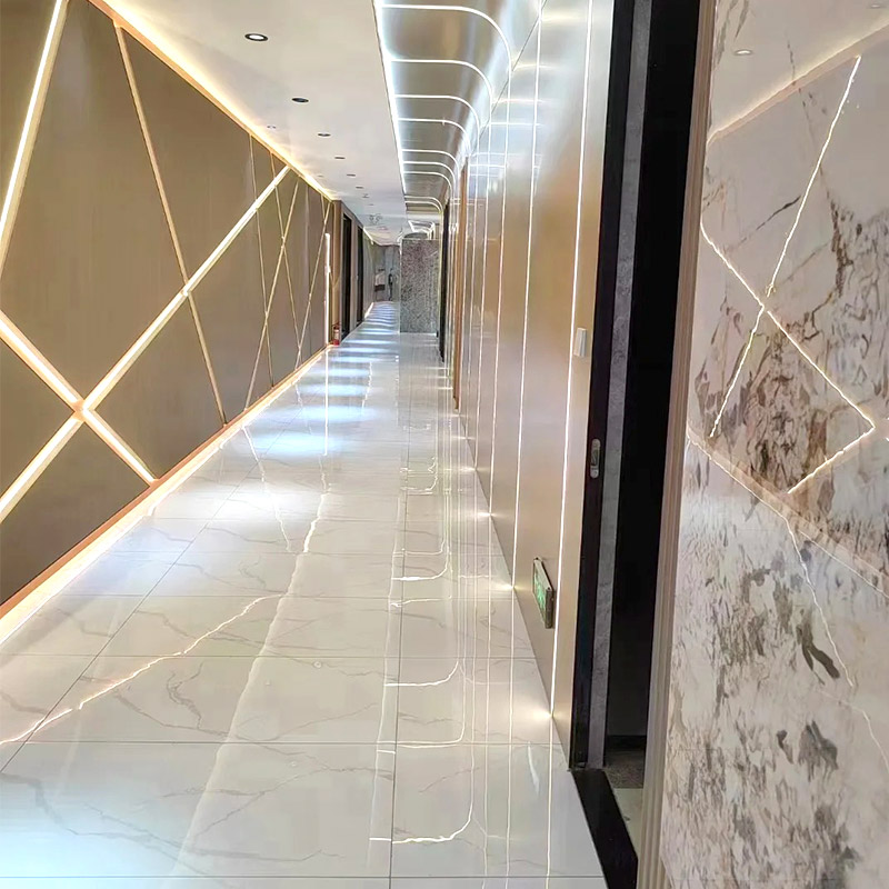 Panneaux muraux WPC pour le mur du couloir intérieur