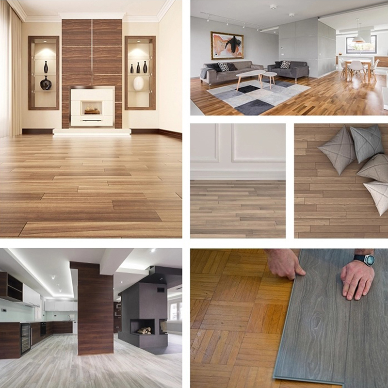 rev&ecirc;tement de sol en planches de vinyle imperm&eacute;able