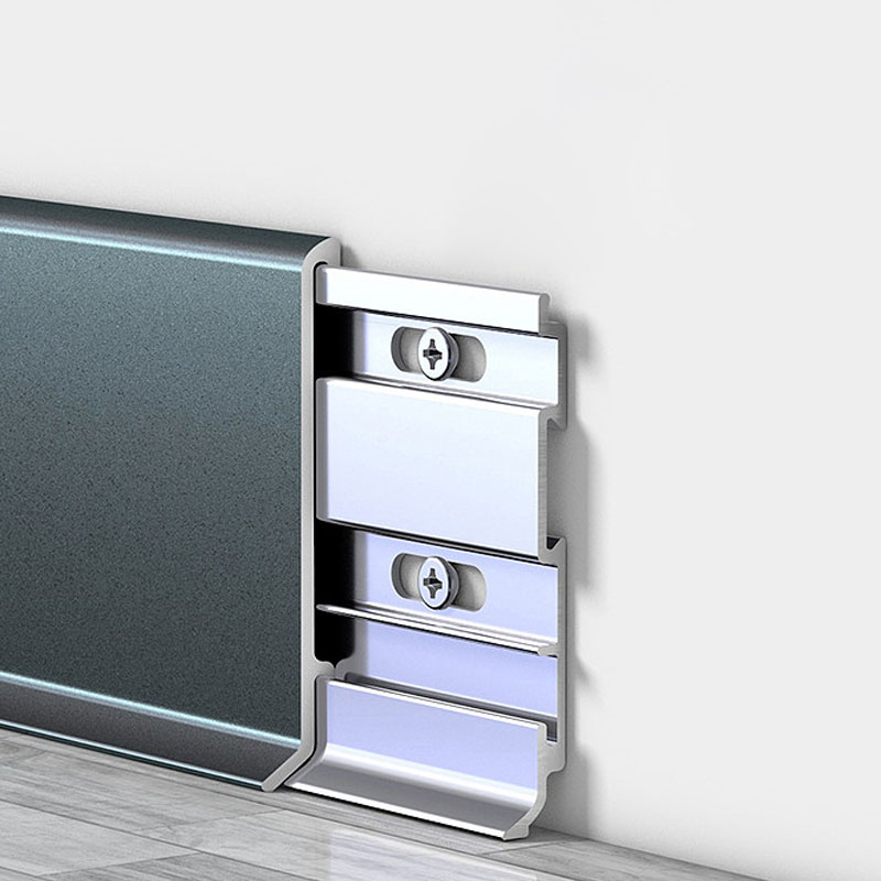 Plinthes en acier inoxydable