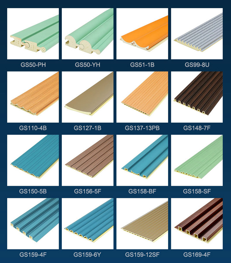 Int&eacute;rieur de panneaux muraux WPC de vente chaude