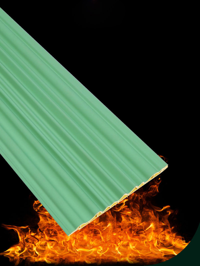 Panneau cannel&eacute; ignifuge WPC