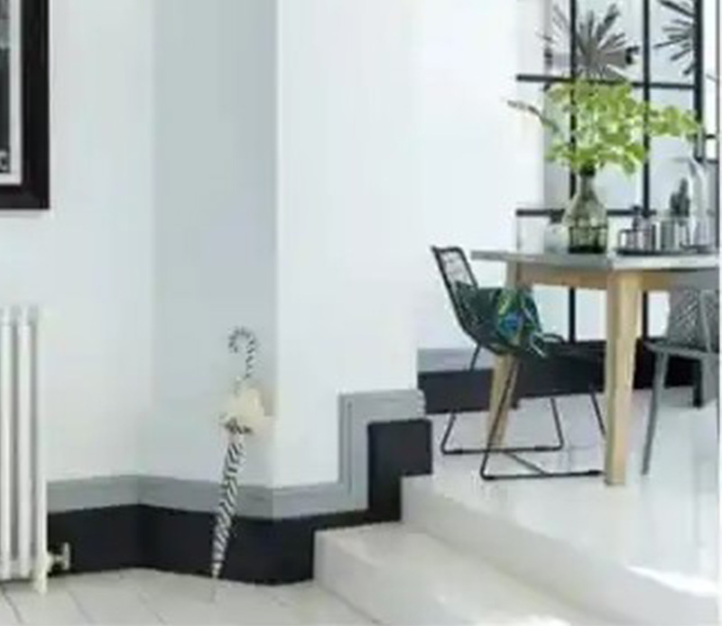 Types de plinthes de sol