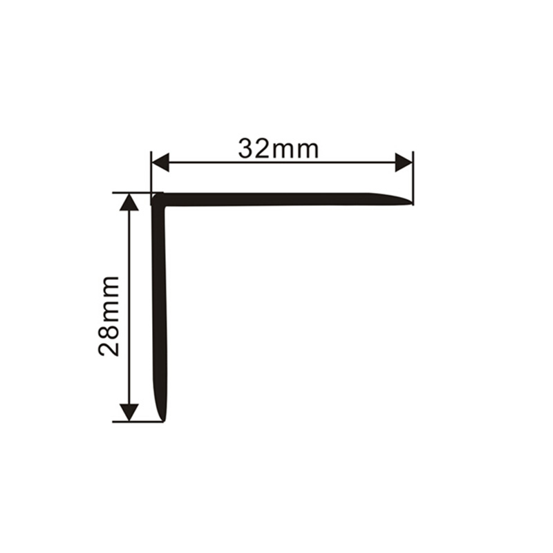  Bandes de bord de sol int&eacute;rieures en forme de V