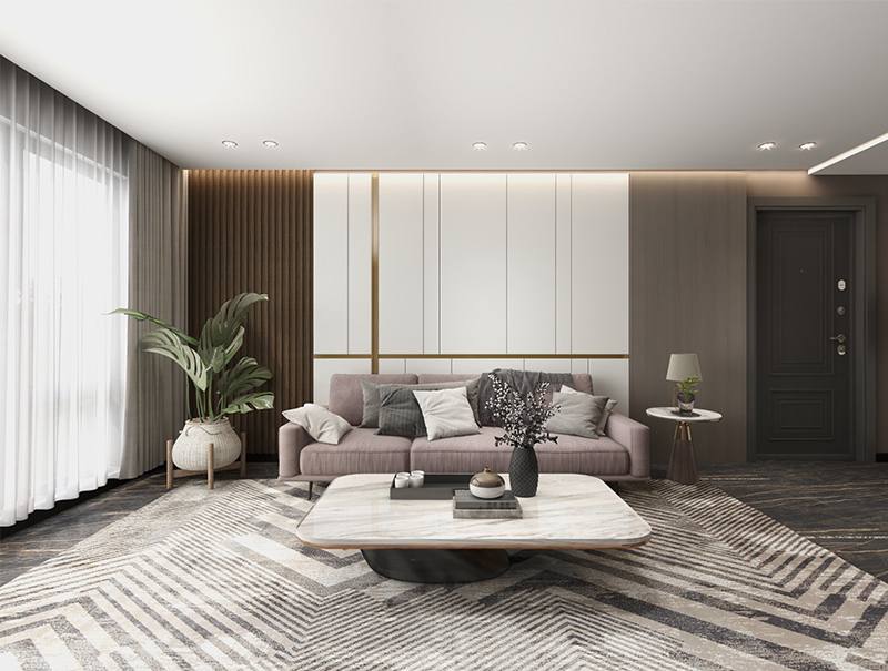 int&eacute;rieur du panneau mural wpc