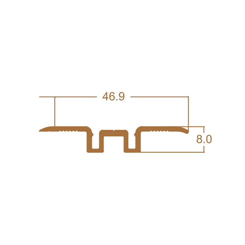 Bandes de transition pour carreaux de grain de bois