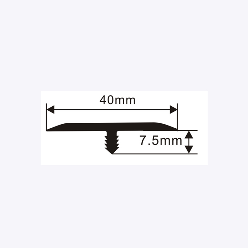 Bande de transition de sol en forme de T personnalis&eacute;e