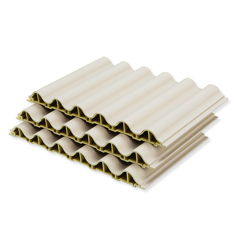 Panneaux muraux cannel&eacute;s WPC