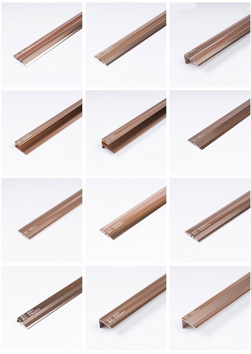 Bandes de transition carrelage &agrave; carrelage de diff&eacute;rentes tailles