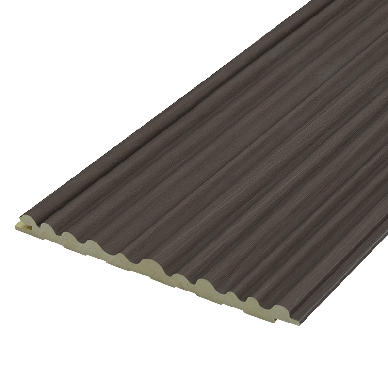 Panneaux muraux en bois cannel&eacute;