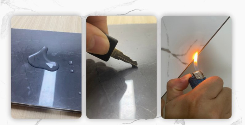 Panneau de cristal de carbone imperm&eacute;able 