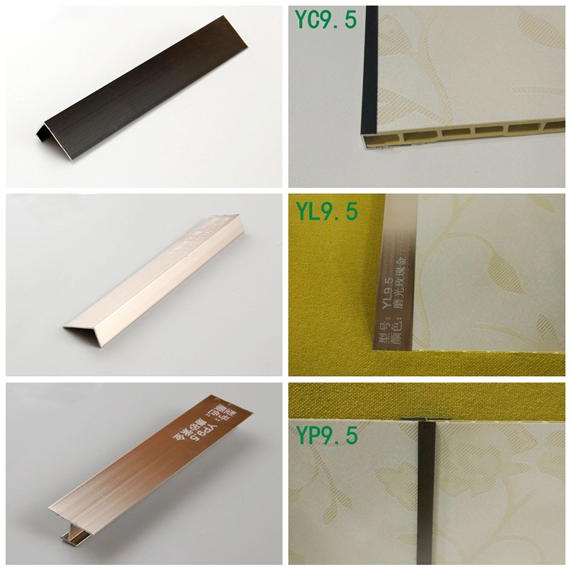 Garniture de carrelage d'angle int&eacute;rieur