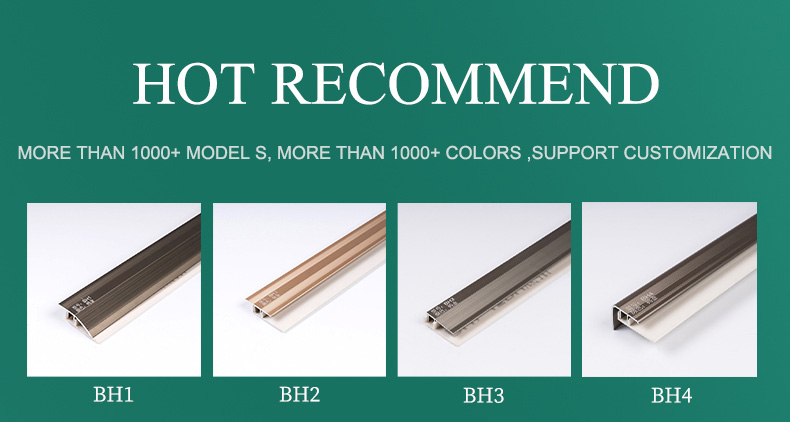 Bordure de carrelage de diff&eacute;rentes tailles