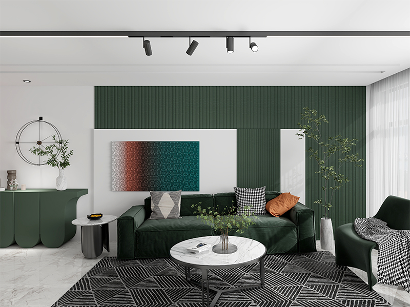 panneau mural moderne WPC