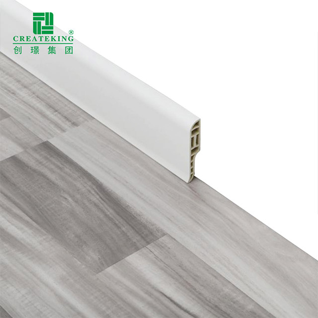 Plinthe de crayon de PVC de 75*18mm