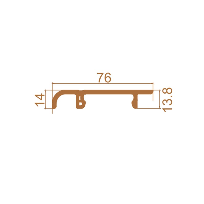 Plinthe murale en PVC