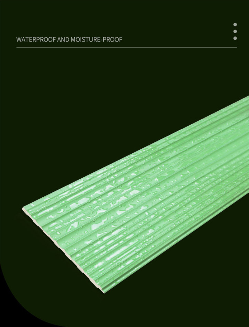 Panneau WPC cannel&eacute; &eacute;tanche