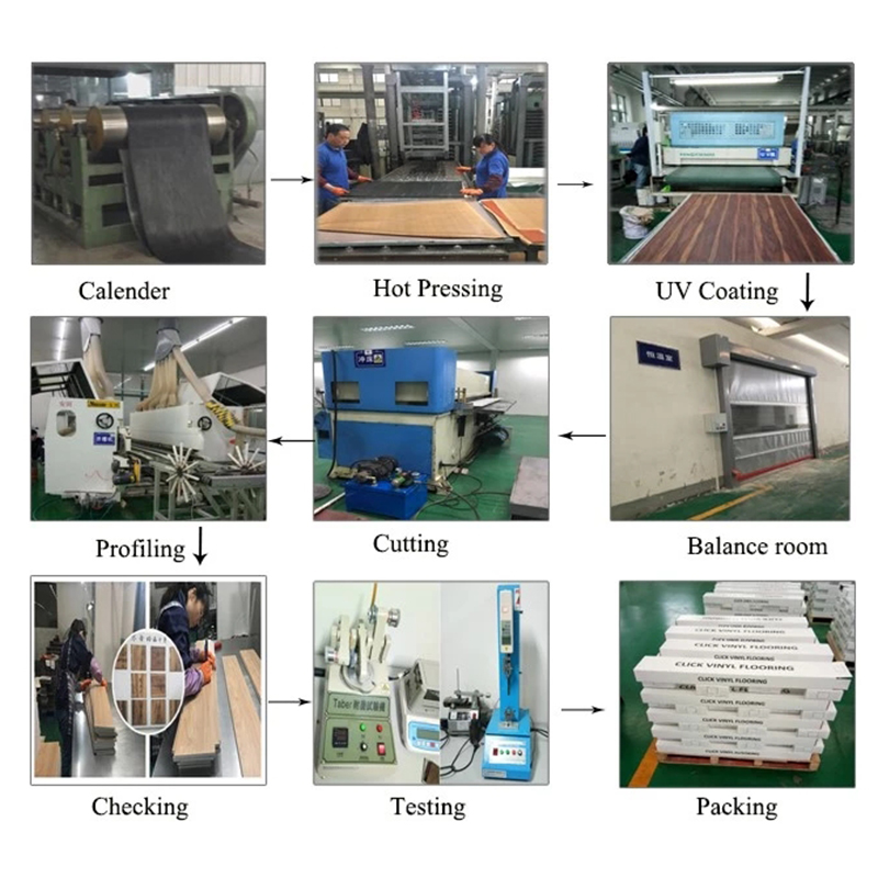 Plancher SPC int&eacute;rieur