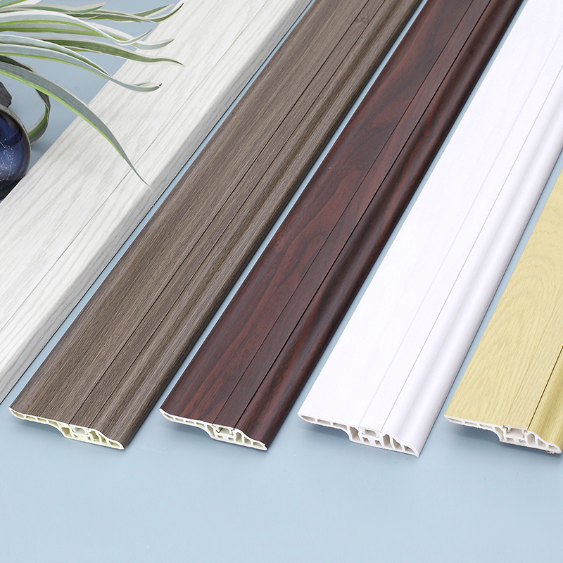 Profil de plinthe en PVC ignifuge