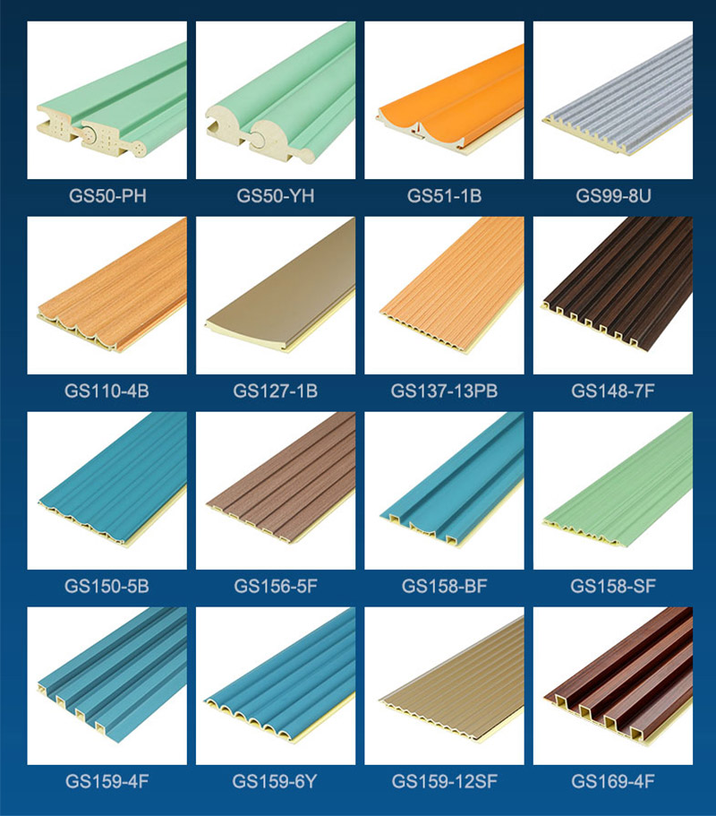 Rev&ecirc;tement mural cannel&eacute; de diff&eacute;rentes tailles