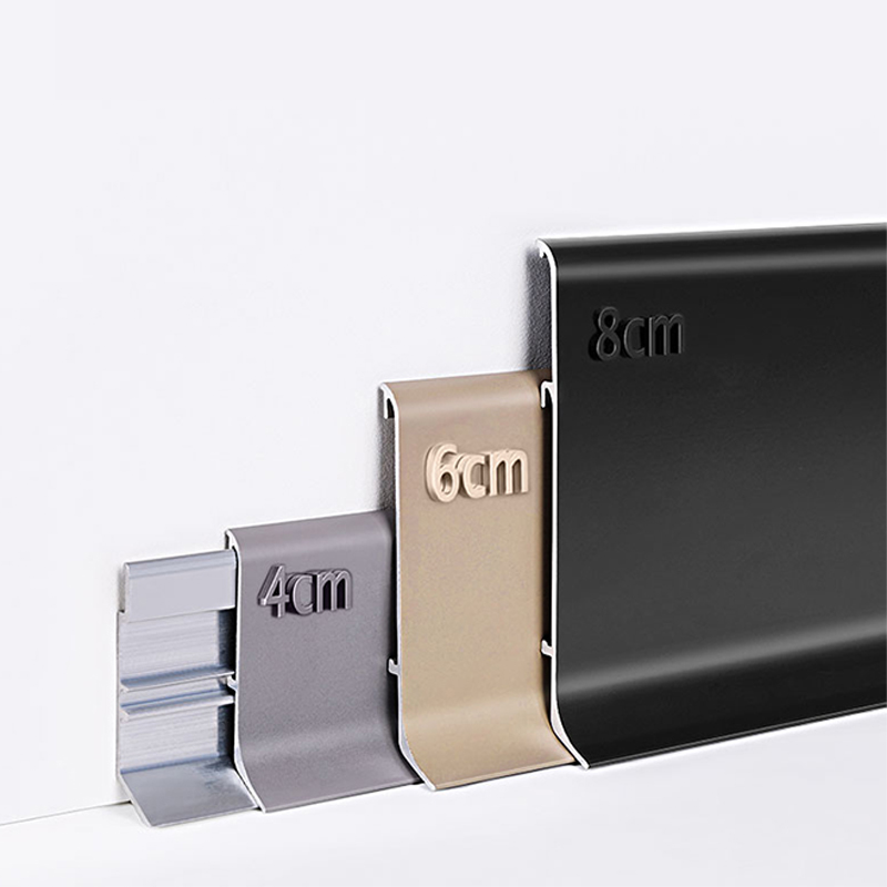 Plinthes en alliage d'aluminium