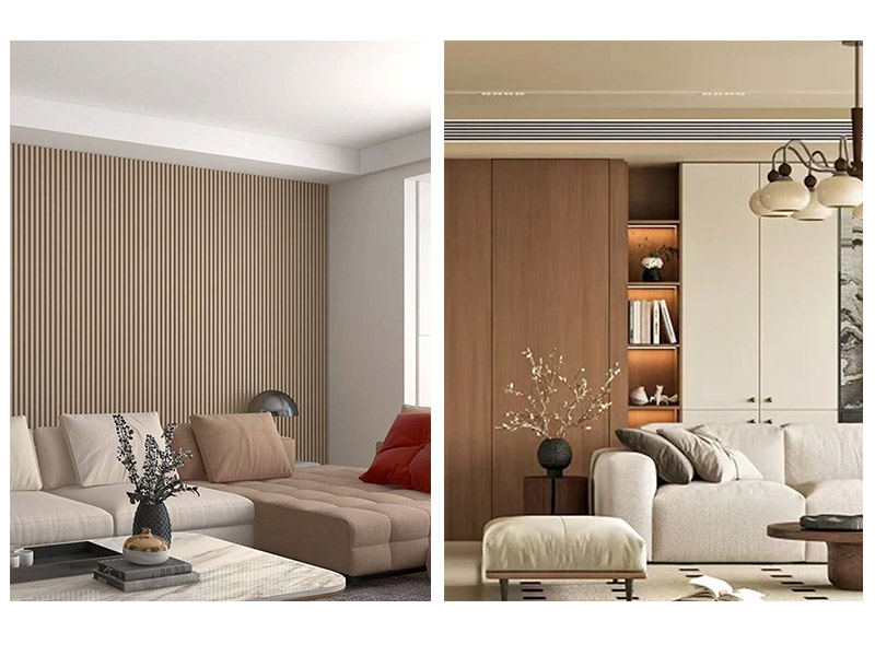 Le guide d'achat ultime pour les panneaux muraux en PVC par rapport aux panneaux muraux en PVC. Panneaux muraux en bois massif