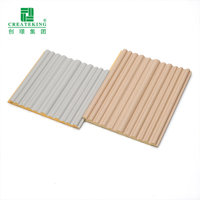 Grille en forme de vague en bois massif 159*11mm