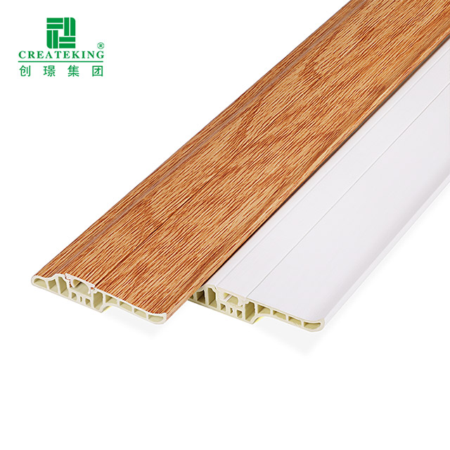 Plinthe cachée par PVC de clou de 68*17mm
