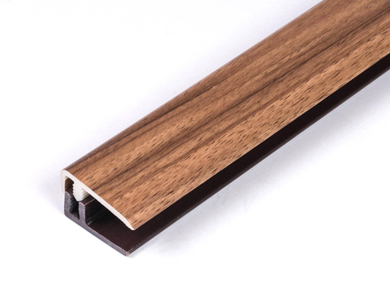 Bandes de bord de sol en PVC en forme de F de 30 x 10,5 mm