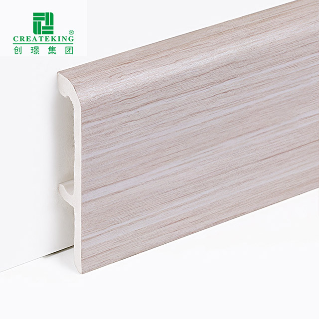 Plinthe à clipser en PVC 100*16 mm