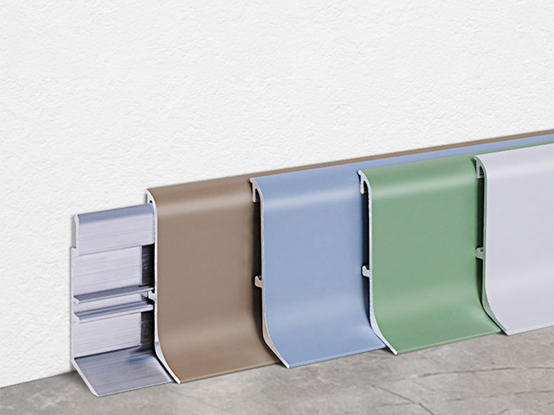Plinthe de plancher en aluminium de 40*9mm