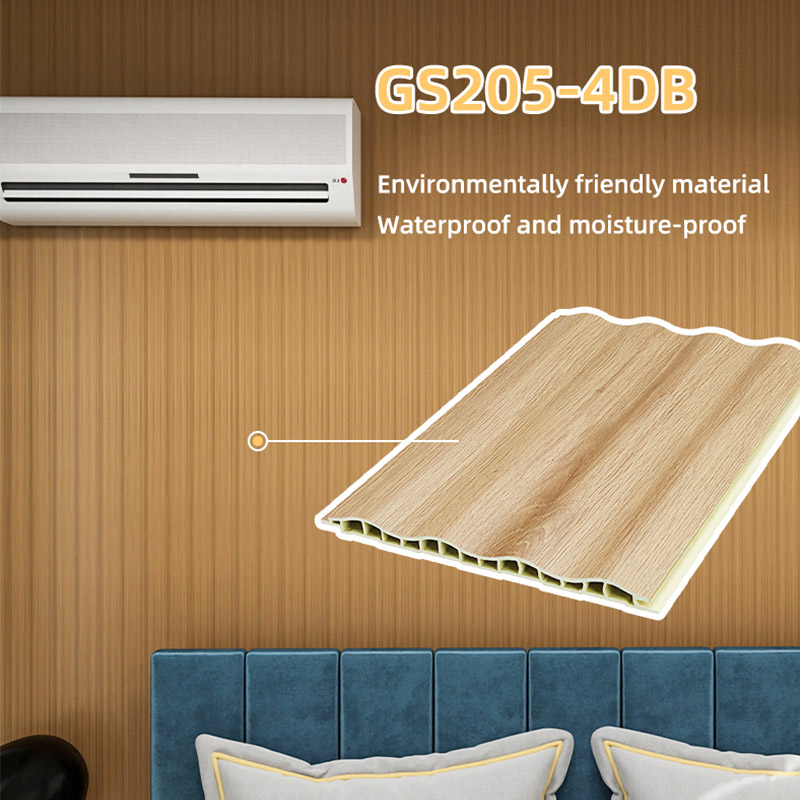 Bardage en PVC ondul&eacute;