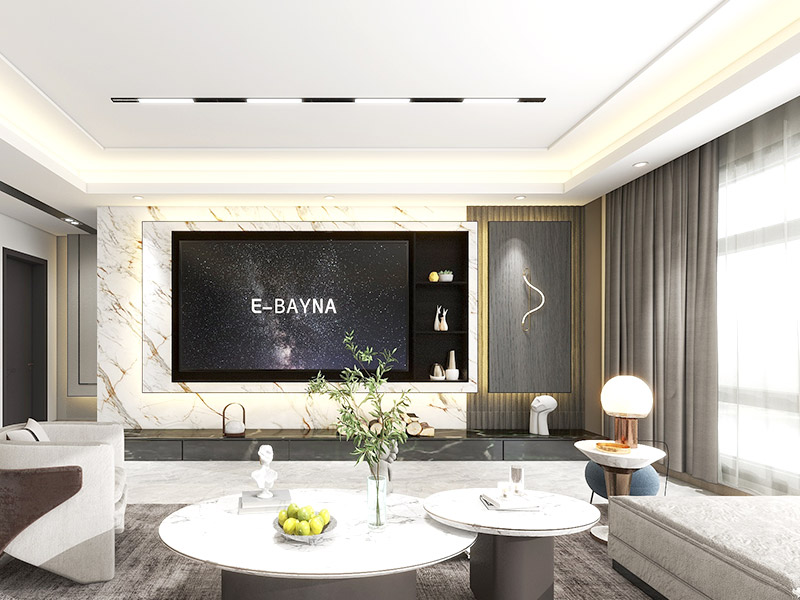 Panneaux muraux en marbre PVC