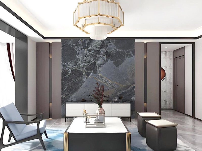 Panneaux muraux en marbre PVC