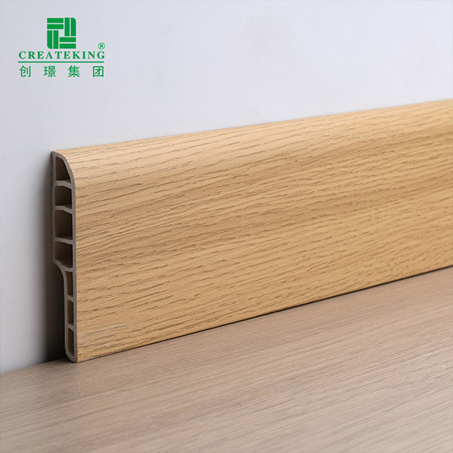 Plinthe de crayon de PVC de 70*12mm