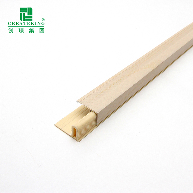 Profilé d'extrémité en métal 11,71 x 22 mm pour revêtement de sol stratifié