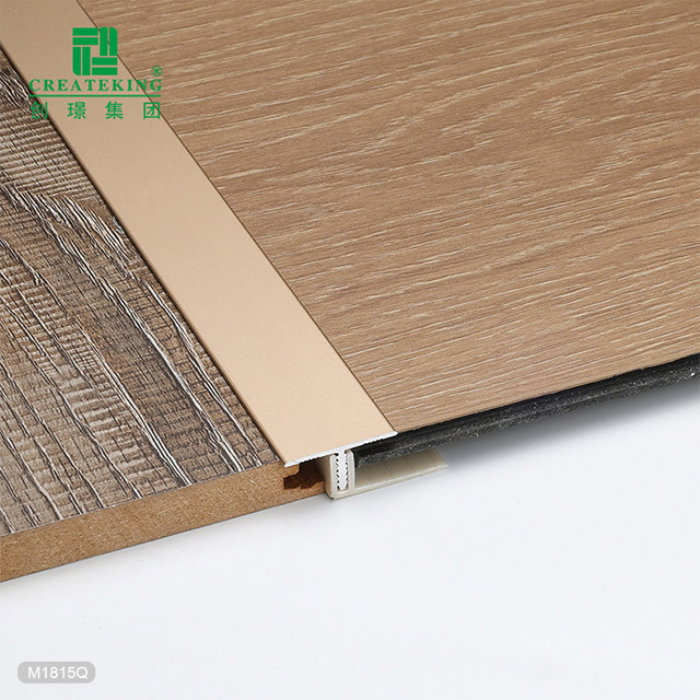 Réducteur de seuil de plancher en aluminium 15,9x32 mm