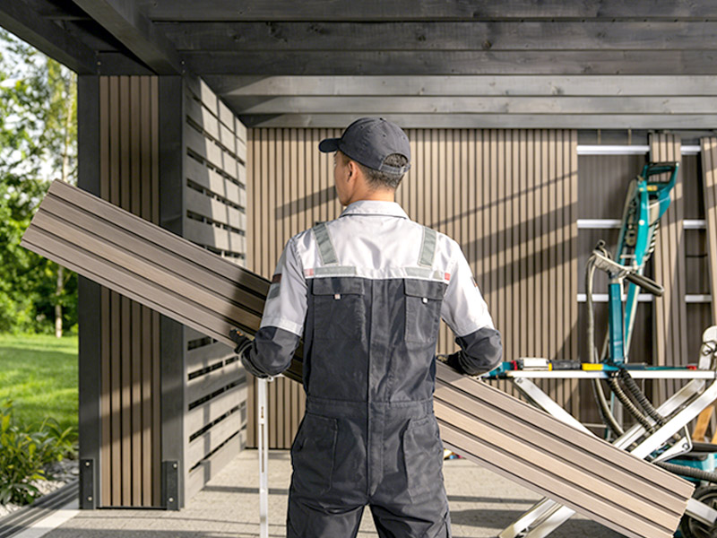 Comment les panneaux WPC sont-ils installés ?