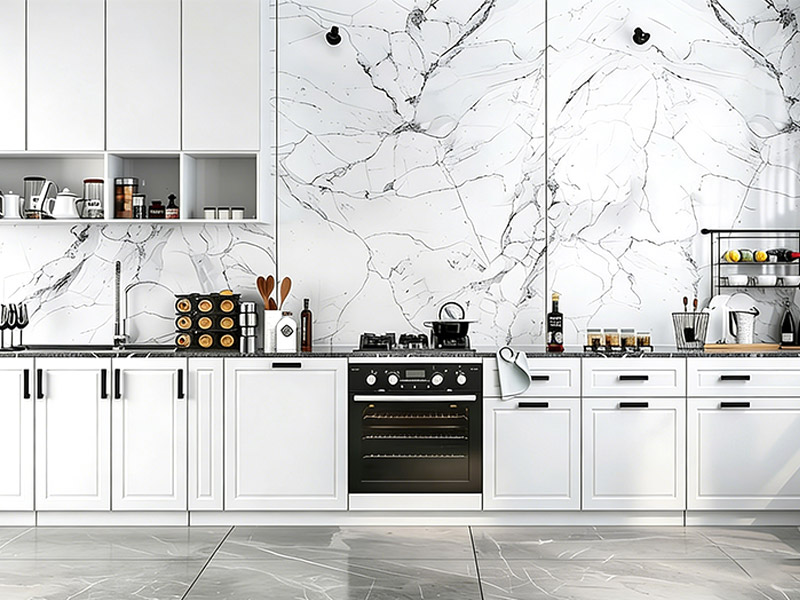 Mat&eacute;riaux de d&eacute;coration murale de cuisine