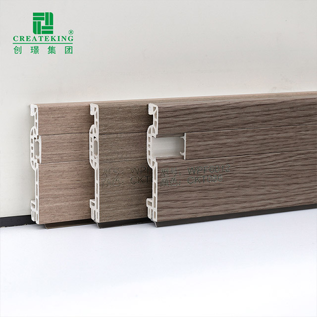 Plinthe cachée par clou de 60*12mm WPC