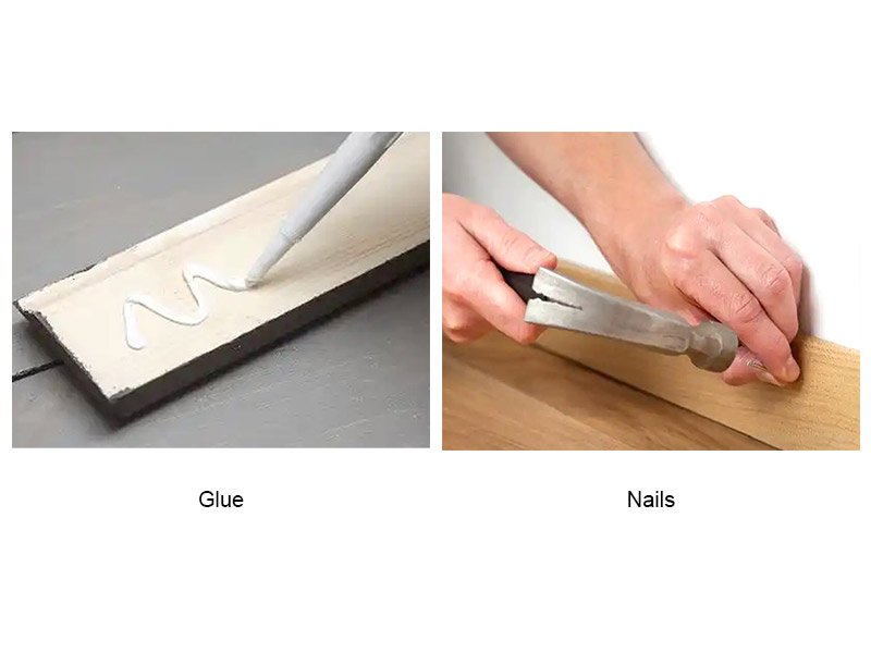 Vaut-il mieux coller ou clouer des plinthes ?