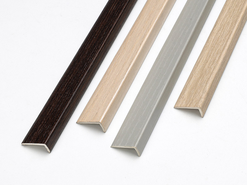 Bande de bord de rev&ecirc;tement de sol stratifi&eacute; en forme de L en PVC 20*10 mm