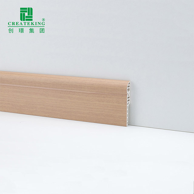 Plinthe de crayon de PVC de 90*17mm