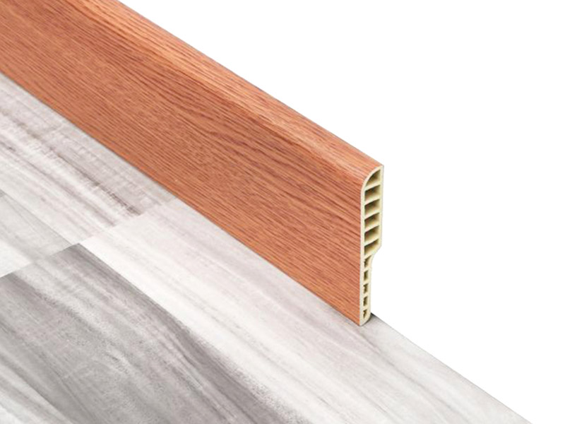 Plinthe ronde de crayon de PVC de 95*12mm