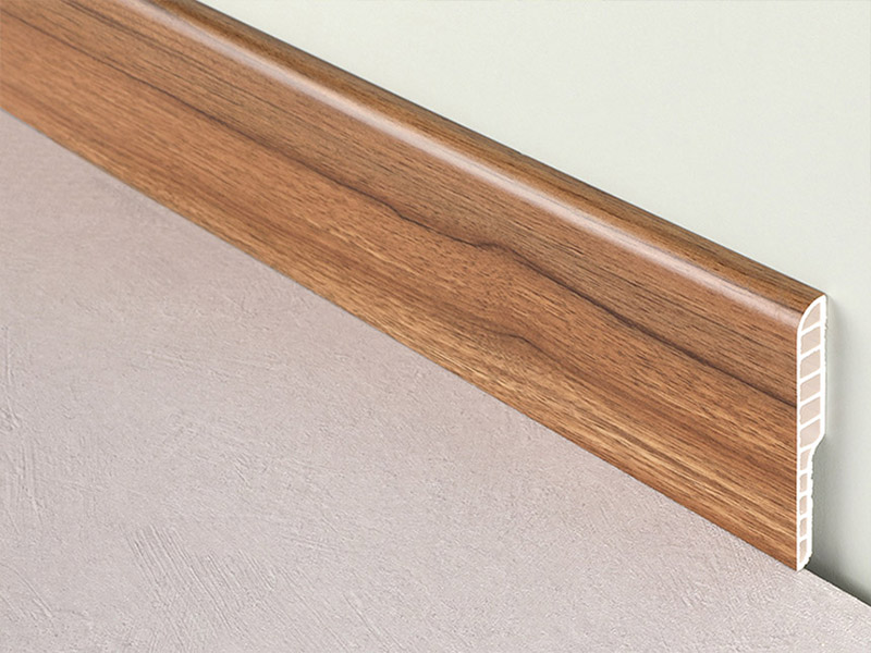 Plinthe ronde de crayon de PVC de 95*12mm