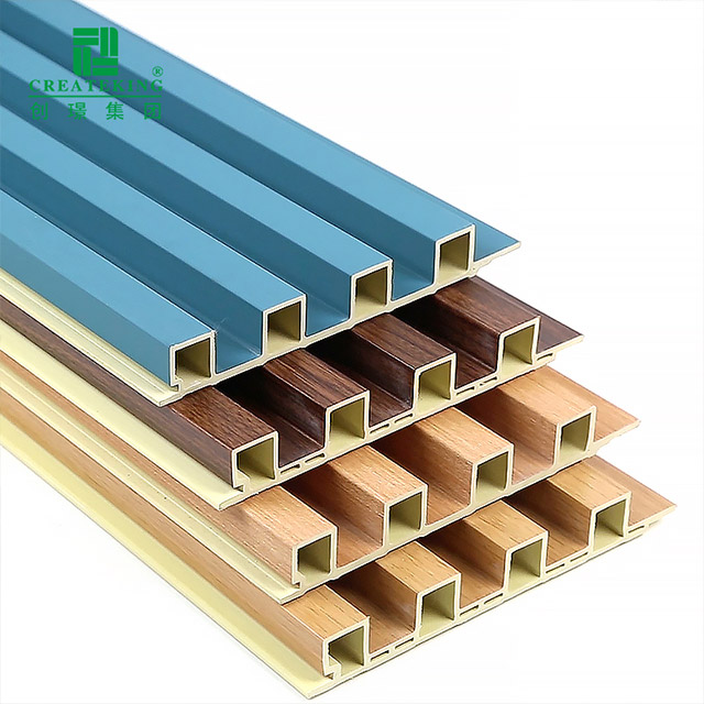 Panneaux muraux creux en PVC de 169*20 mm