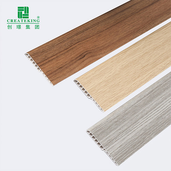 Plinthe ronde de crayon de PVC de 95*12mm