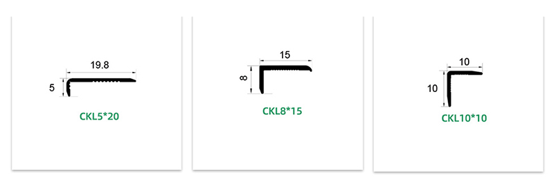En r&egrave;gle g&eacute;n&eacute;rale, nous s&eacute;lectionnons la bordure appropri&eacute;e en fonction du type et de l’&eacute;paisseur du rev&ecirc;tement de sol. L'&eacute;quipe de conception de CREATEKING a d&eacute;velopp&eacute; une vari&eacute;t&eacute; de garnitures de bord pour r&eacute;pondre aux besoins de nos clients, garantissant qu'elles s'int&egrave;grent parfaitement &agrave; votre projet de rev&ecirc;tement de sol. Veuillez parcourir le tableau ci-dessous pour trouver le style le mieux adapt&eacute; &agrave; votre projet, ou cliquez sur le bouton &laquo;&nbsp;Consulter&nbsp;&raquo; pour obtenir l'aide d'un expert.